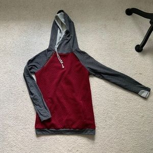 & Layered Hoodie